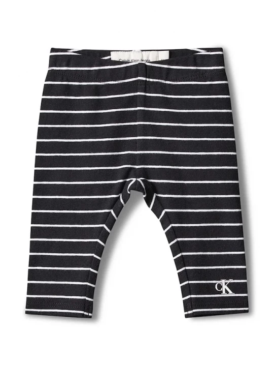 Obrázek produktu Calvin Klein Jeans kalhoty kojenecké bavlněné s elastanem černá