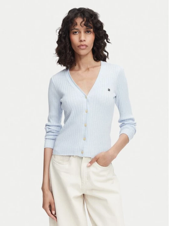 Obrázek produktu Calvin Klein Jeans Kardigan LV047G339G Světle modrá Slim Fit