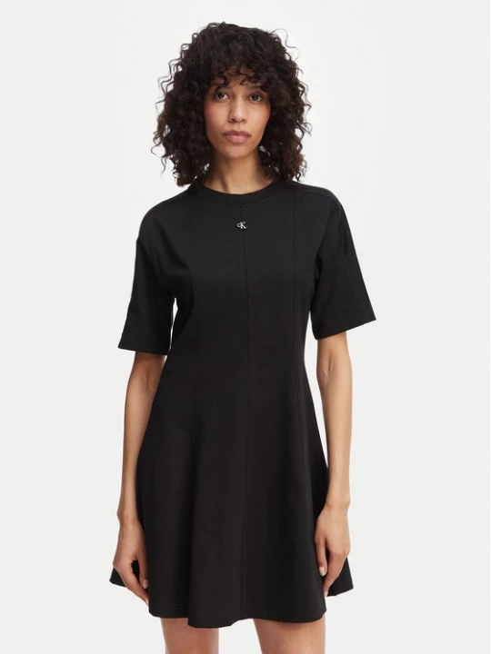 Obrázek produktu Calvin Klein Jeans Každodenní šaty LV047F229G Černá Regular Fit