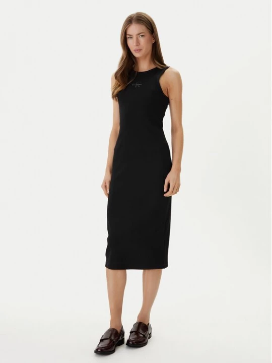 Obrázek produktu Calvin Klein Jeans Každodenní šaty Monologo Baby LV047F242G Černá Slim Fit