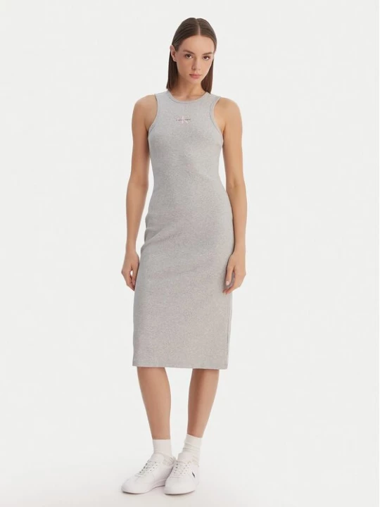 Obrázek produktu Calvin Klein Jeans Každodenní šaty Monologo Baby LV047F242G Šedá Slim Fit