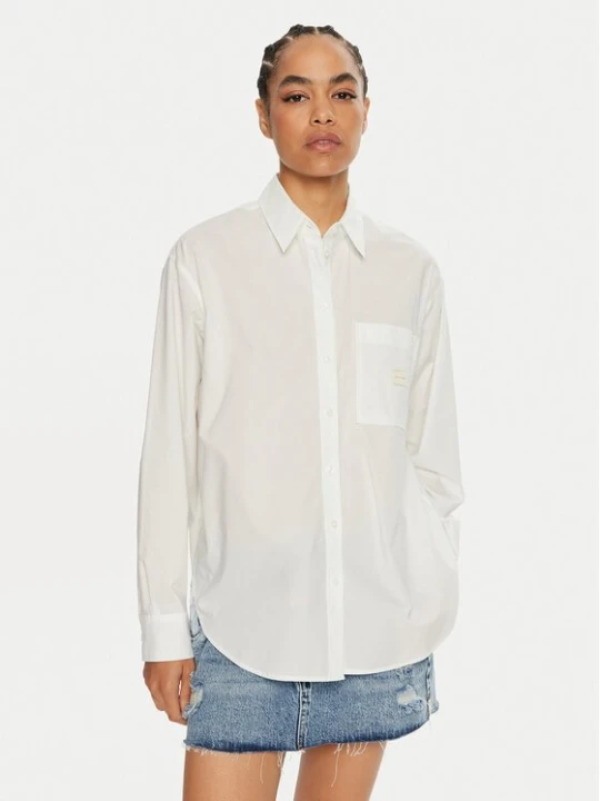 Obrázek produktu Calvin Klein Jeans Košile J20J224436 Bílá Relaxed Fit