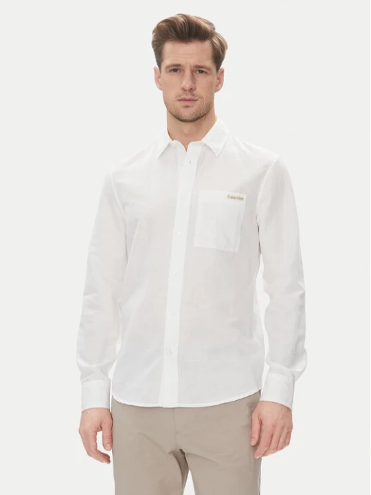 Obrázek produktu Calvin Klein Jeans Košile J30J327295 Bílá Regular Fit