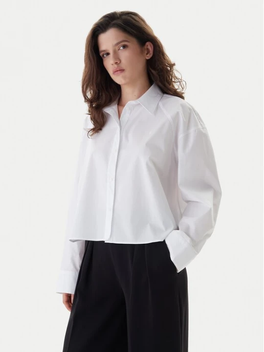 Obrázek produktu Calvin Klein Jeans Košile LV047C141G Bílá Boxy Fit