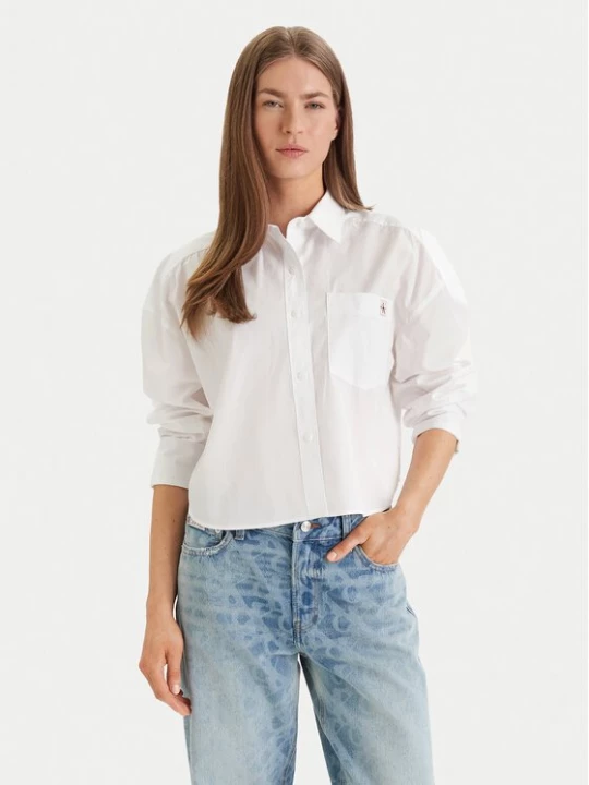 Obrázek produktu Calvin Klein Jeans Košile LV047F148G Bílá Relaxed Fit