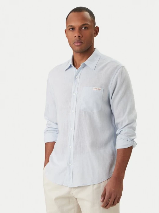 Obrázek produktu Calvin Klein Jeans Košile LV04RF121G Světle modrá Regular Fit