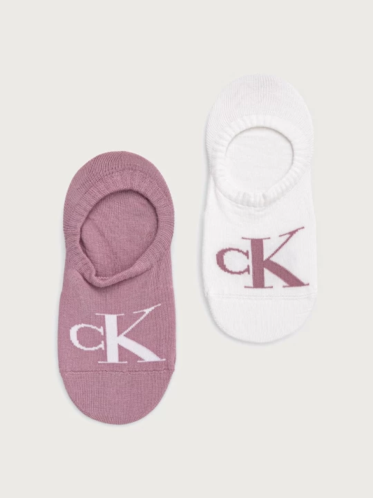 Obrázek produktu Calvin Klein Jeans kotníkové ponožky dámské 2-pack bílá