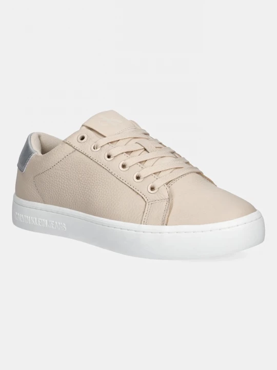 Obrázek produktu Calvin Klein Jeans Kožené sneakers boty Calvin Klein Jeans CLASSIC CUPSOLE LOW OHB béžová