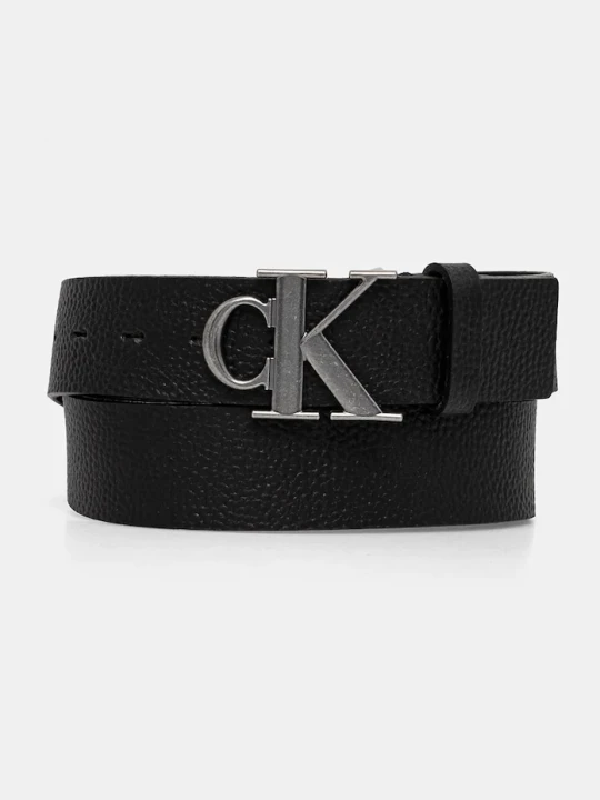 Obrázek produktu Calvin Klein Jeans Kožený pásek černá