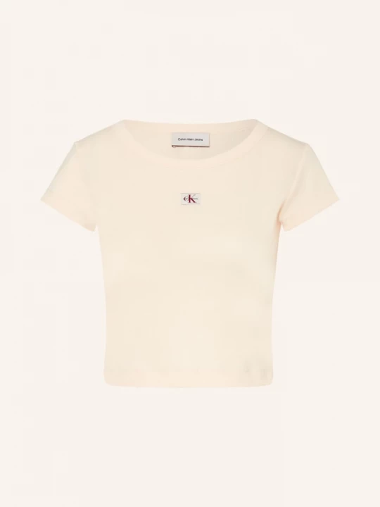 Obrázek produktu Calvin Klein Jeans Krátké Tričko krémová