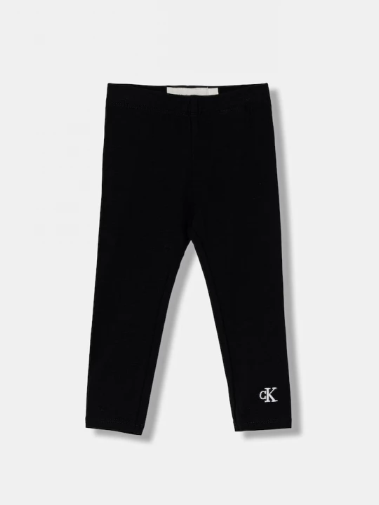 Obrázek produktu Calvin Klein Jeans legíny dětské bavlněné s elastanem černá