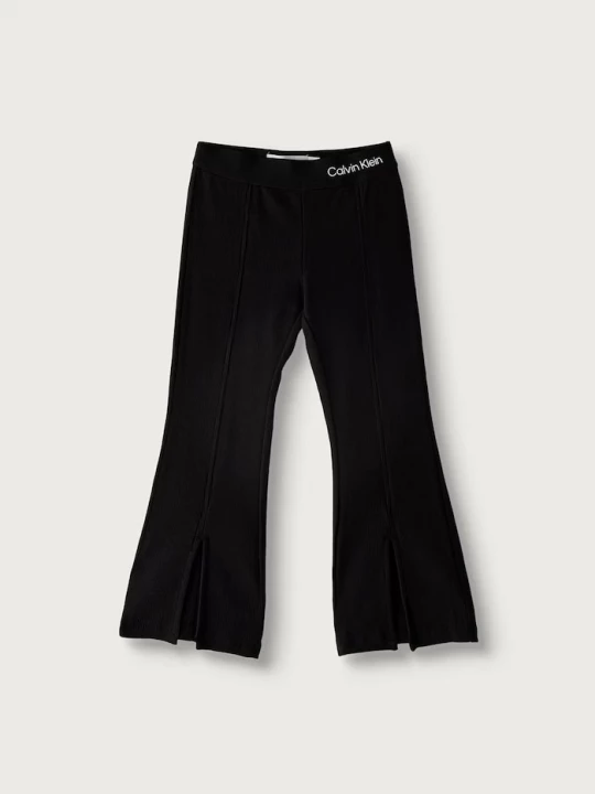 Obrázek produktu Calvin Klein Jeans legíny dětské s bavlnou Flare černá