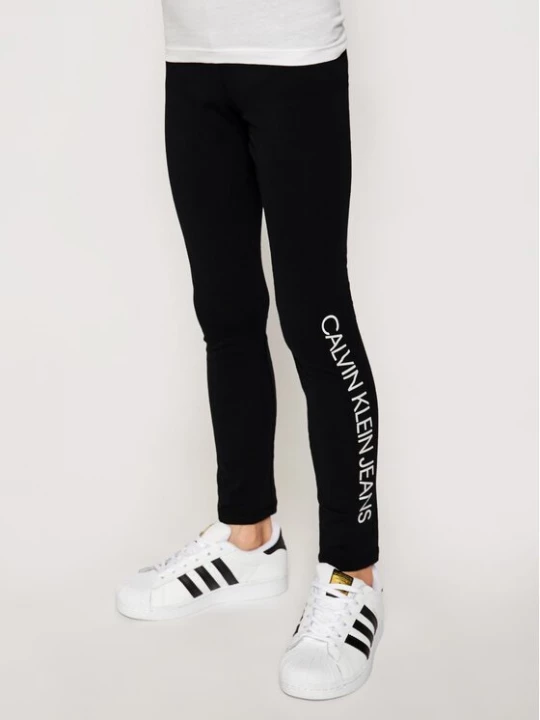 Obrázek produktu Calvin Klein Jeans Legíny Logo IG0IG00740 Černá Slim Fit