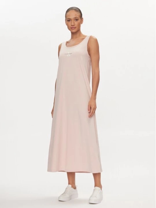 Obrázek produktu Calvin Klein Jeans Letní šaty Monologo J20J223702 Růžová Loose Fit