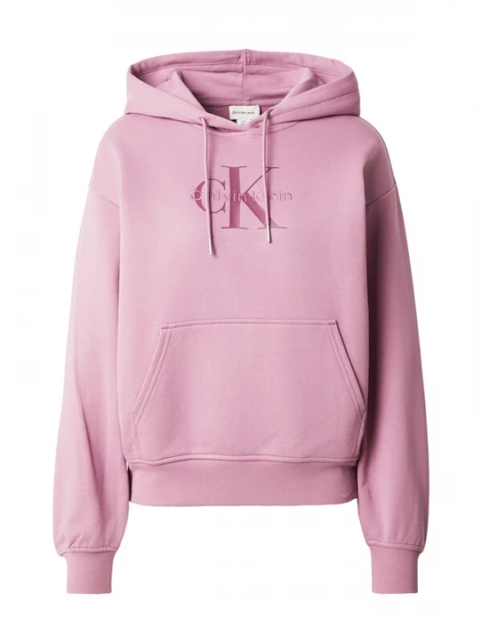 Obrázek produktu Calvin Klein Jeans Mikina burgundská červeň / pastelově červená