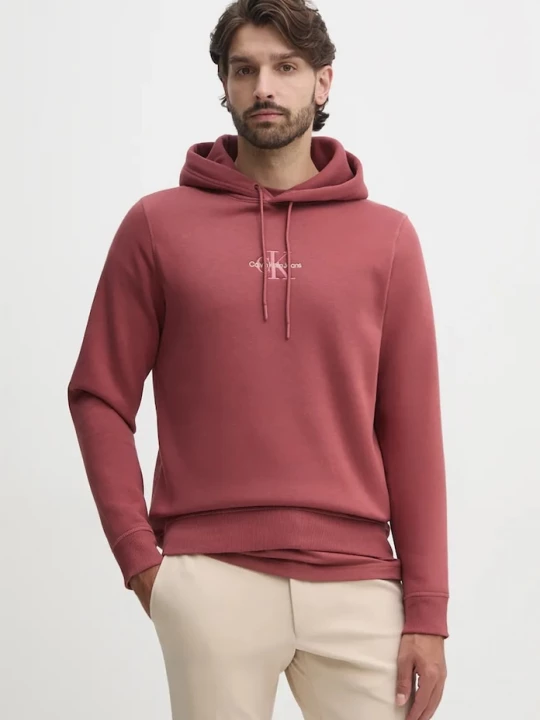 Obrázek produktu Calvin Klein Jeans Mikina Calvin Klein Jeans burgundské