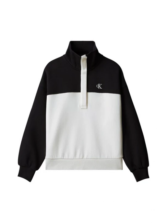Obrázek produktu Calvin Klein Jeans Mikina černá / bílá