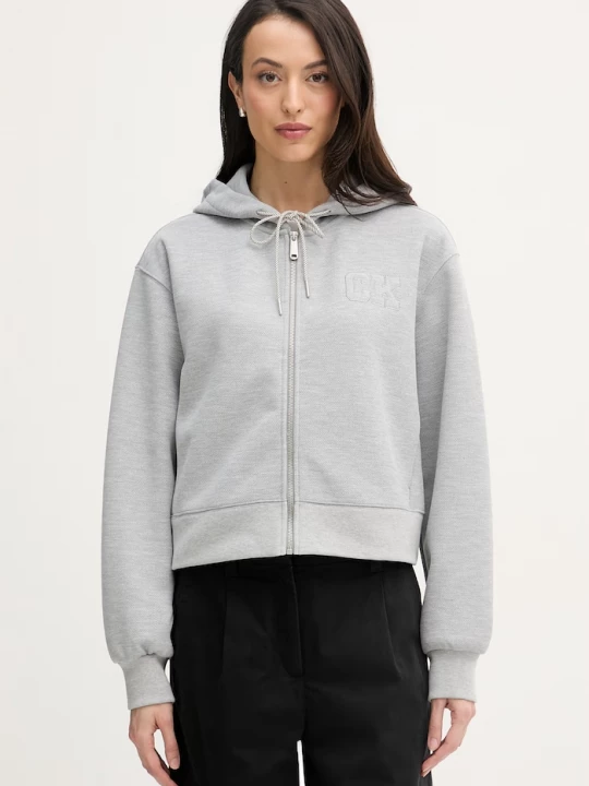 Obrázek produktu Calvin Klein Jeans mikina kapucí dámská šedá