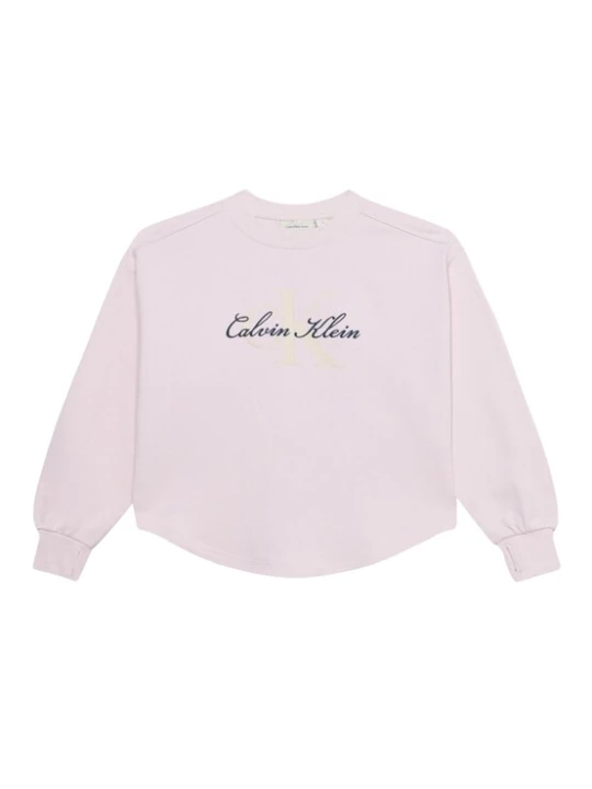Obrázek produktu Calvin Klein Jeans Mikina krémová / marine modrá / šeříková