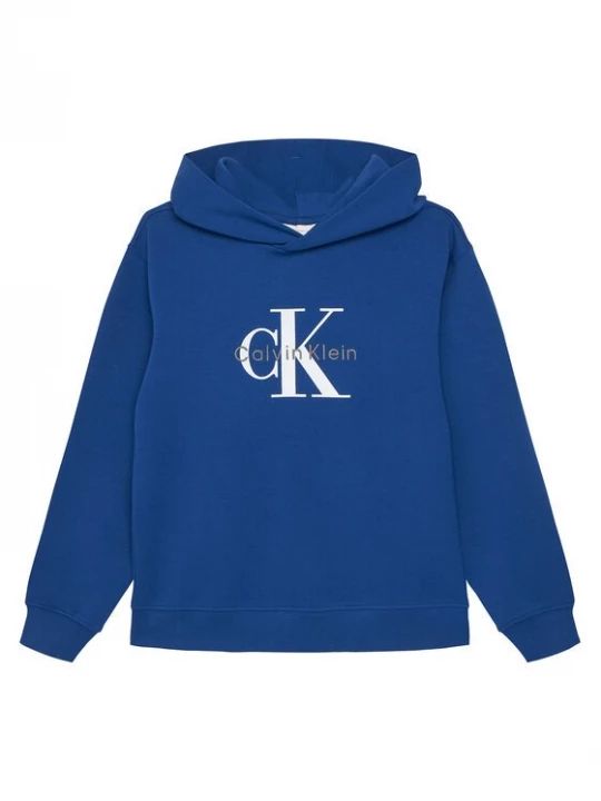 Obrázek produktu Calvin Klein Jeans Mikina Light Monologo IB0IB02615 Modrá Regular Fit
