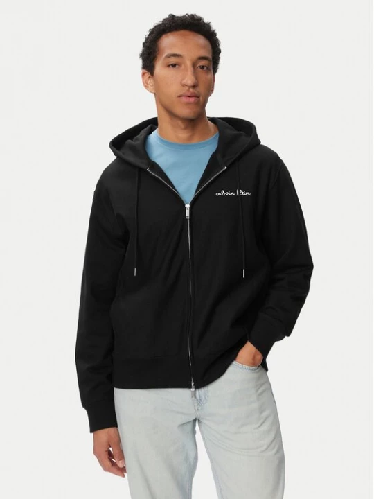 Obrázek produktu Calvin Klein Jeans Mikina LV04RG262G Černá Easy Fit