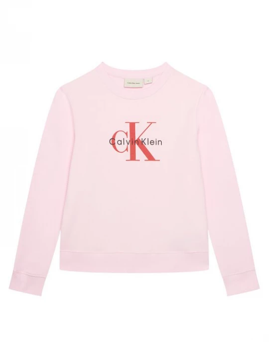 Obrázek produktu Calvin Klein Jeans Mikina Monogram IU0IU00714 Růžová Regular Fit