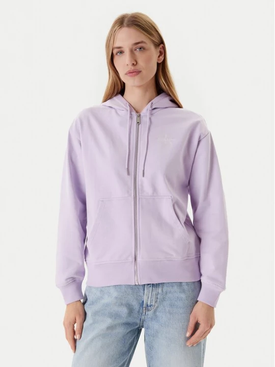 Obrázek produktu Calvin Klein Jeans Mikina Monologo LV047B270G Fialová Regular Fit