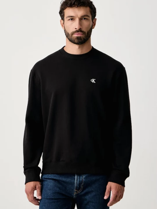 Obrázek produktu Calvin Klein Jeans mikina pánská bavlněná černá