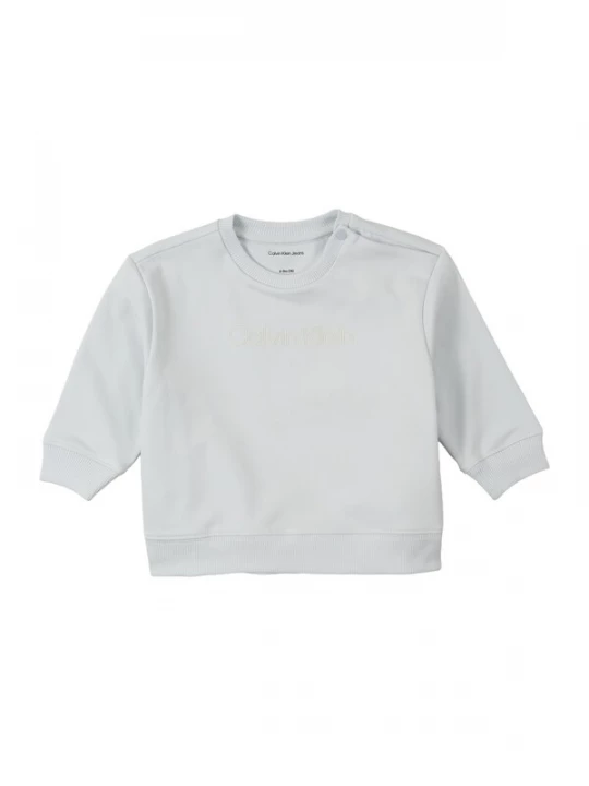 Obrázek produktu Calvin Klein Jeans Mikina pastelová modrá / bílá