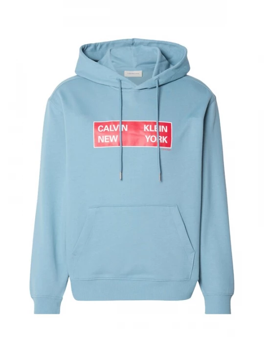 Obrázek produktu Calvin Klein Jeans Mikina pastelová modrá / červená / bílá