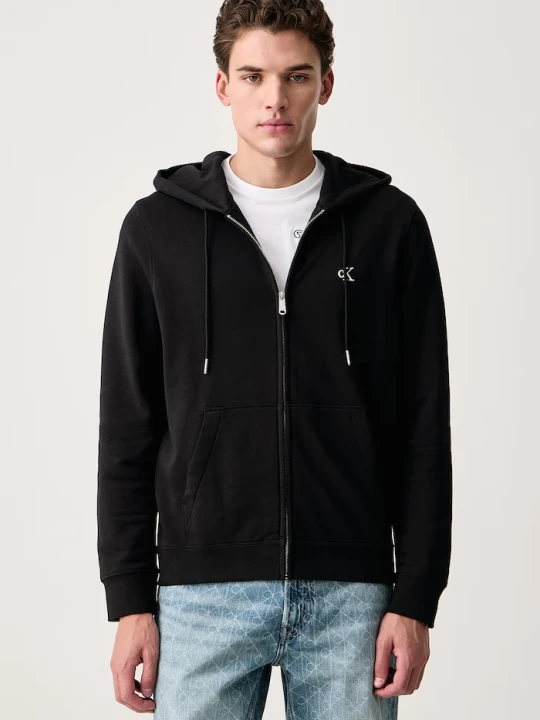 Obrázek produktu Calvin Klein Jeans mikina s kapucí pánská černá