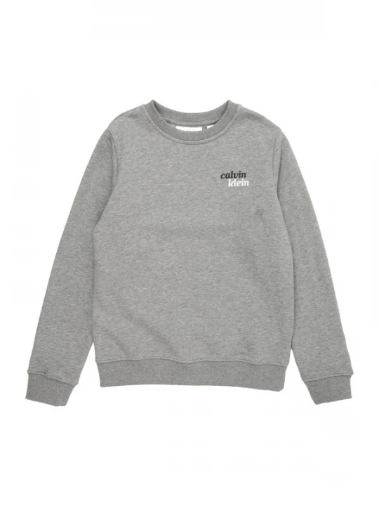 Obrázek produktu Calvin Klein Jeans Mikina 'SEASONAL' šedý melír / černá / bílá