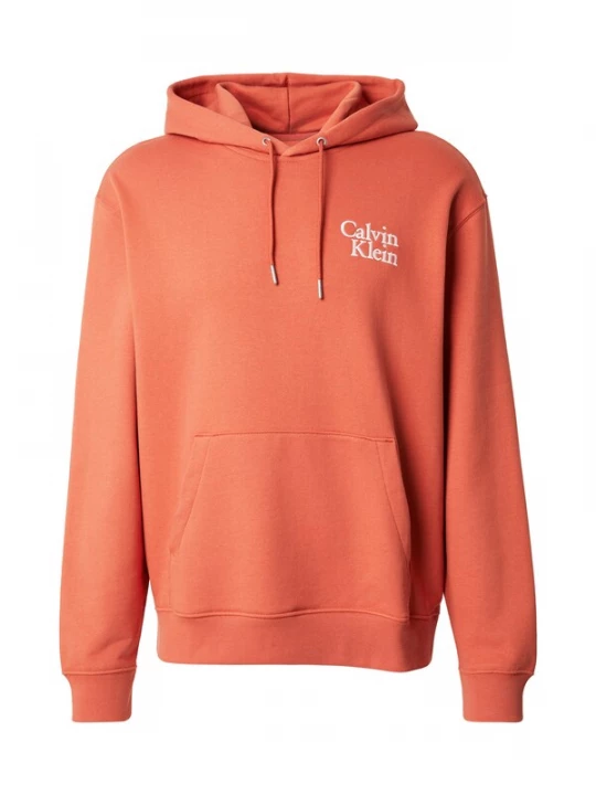 Obrázek produktu Calvin Klein Jeans Mikina tmavě oranžová / bílá