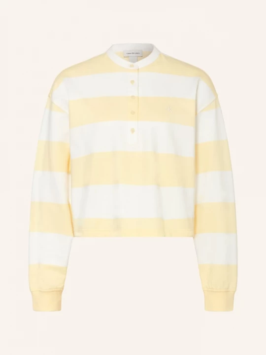 Obrázek produktu Calvin Klein Jeans Mikina tmavě žlutá / bílá