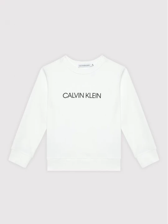 Obrázek produktu Calvin Klein Jeans Mikina Unisex Institutional Logo IU0IU00162 Bílá Regular Fit