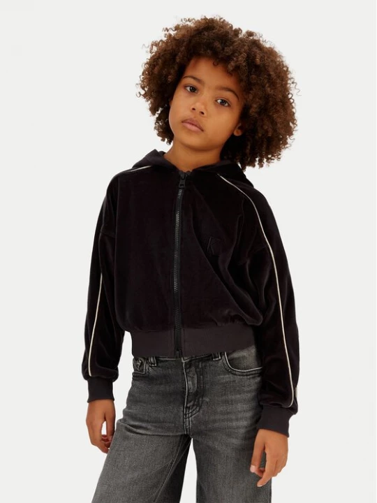 Obrázek produktu Calvin Klein Jeans Mikina Velvet IG0IG03088 Černá Regular Fit