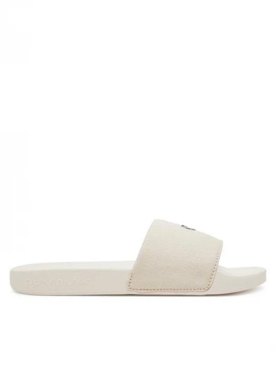 Obrázek produktu Calvin Klein Jeans Nazouváky Slide Monogram Hardware YW0YW01713 Écru Krémová