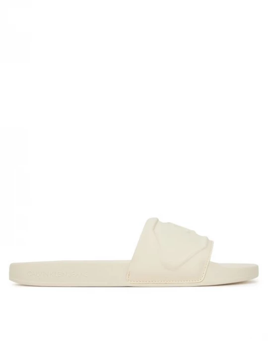 Obrázek produktu Calvin Klein Jeans Nazouváky Slide Pu Hf Mg YW0YW01879 Écru Krémová
