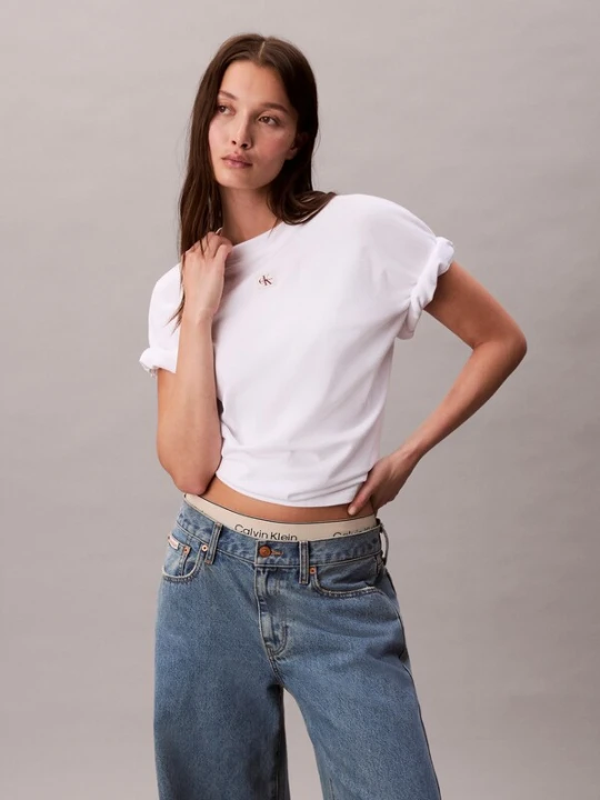 Obrázek produktu Calvin Klein Jeans Oversized tričko bílá