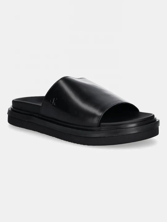 Obrázek produktu Calvin Klein Jeans Pantofle Calvin Klein Jeans FLAT MOLDED SANDAL SLIDE černá