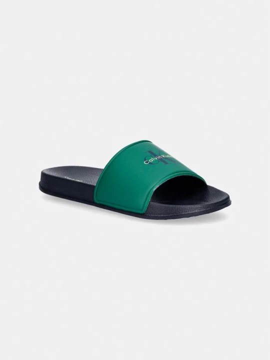 Obrázek produktu Calvin Klein Jeans pantofle dětské zelená