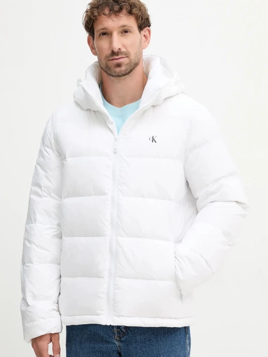 Obrázek produktu Calvin Klein Jeans Péřová bunda Calvin Klein Jeans bílá