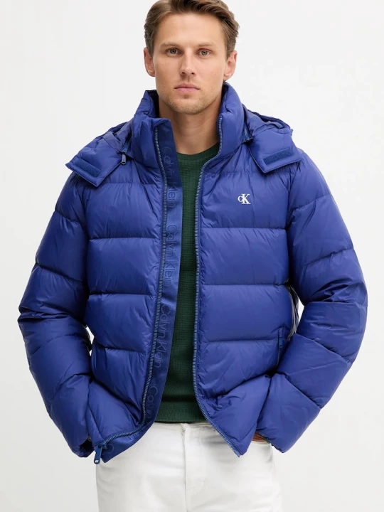 Obrázek produktu Calvin Klein Jeans Péřová bunda Calvin Klein Jeans modrá