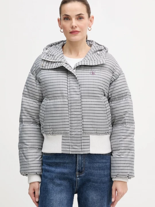 Obrázek produktu Calvin Klein Jeans Péřová bunda Calvin Klein Jeans šedá