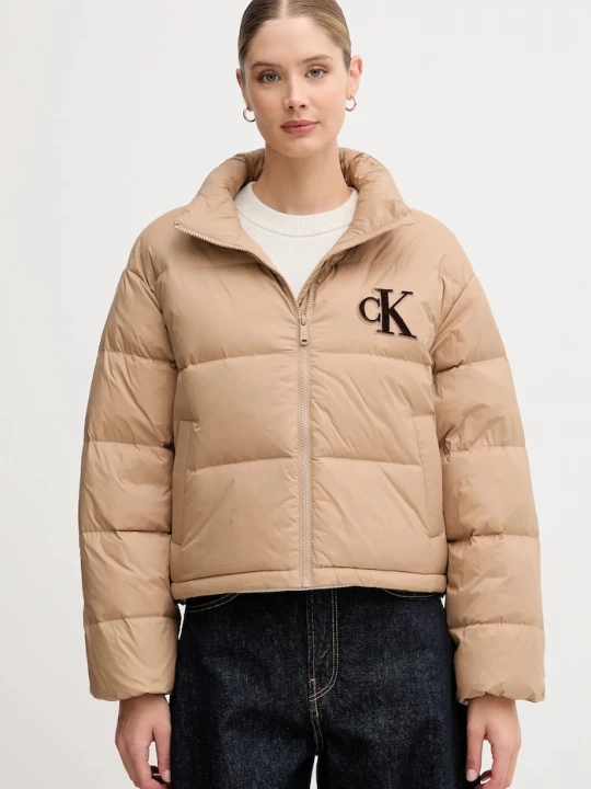 Obrázek produktu Calvin Klein Jeans Péřová bunda Calvin Klein Jeans zelená