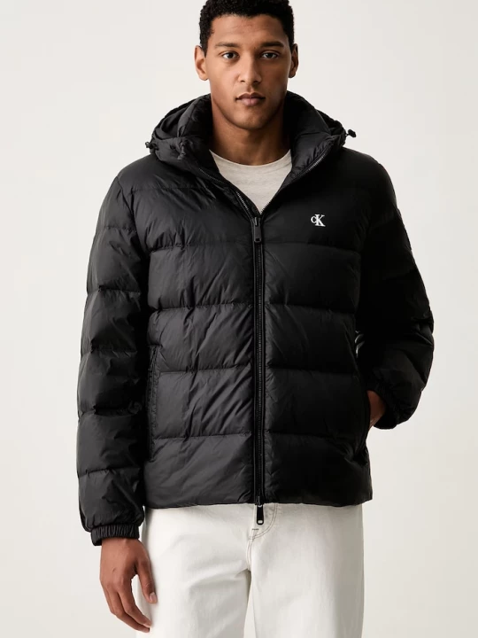 Obrázek produktu Calvin Klein Jeans péřová bunda pánská černá