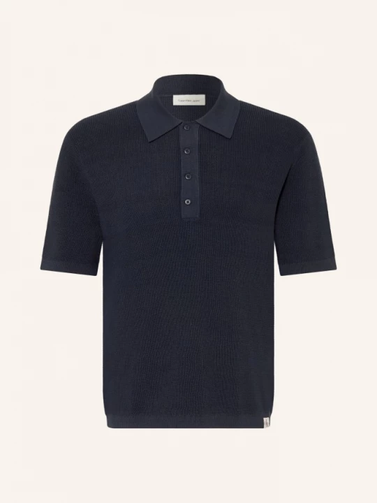 Obrázek produktu Calvin Klein Jeans Pletené Polo Tričko tmavě modrá