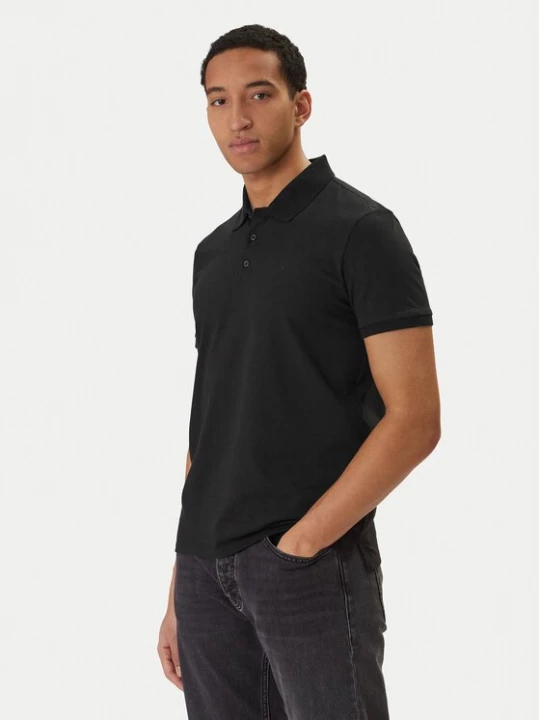 Obrázek produktu Calvin Klein Jeans Polokošile Classic Monogram LV04RD255G Černá Regular Fit