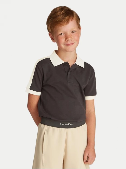 Obrázek produktu Calvin Klein Jeans Polokošile IB0IB02485 Černá Regular Fit