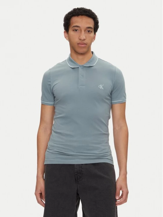 Obrázek produktu Calvin Klein Jeans Polokošile J30J315603 Modrá Slim Fit